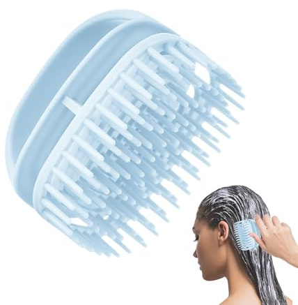 Scrubber Per Cuoio Capelluto - Spazzola Per Shampoo In Silicone Morbido 8