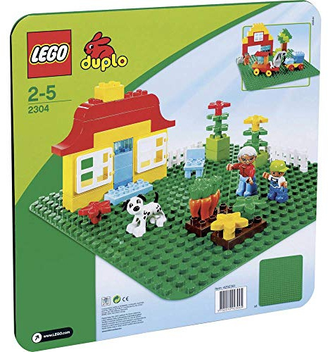 LEGO Duplo 2304 Grand Pied de Construction Vert