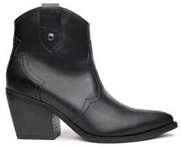 Nero Giardini I013273D Stivaletti Donna in Pelle - Nero 40 EU
