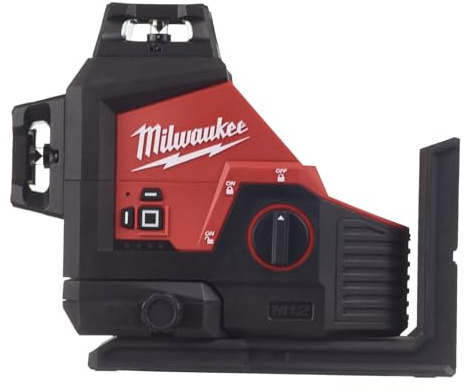 Milwaukeee M12 3PL-0C 3 x 360° Cross Line Laser