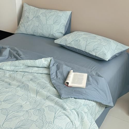ISCBAFYX Trapunta King Size Full Size, Piumino Estivo Leggero in Garza a Doppio Strato con Aria condizionata - Coperta con Nucleo Trapuntato Portatile Delicato sulla Pelle per Il pisolino da Viaggio