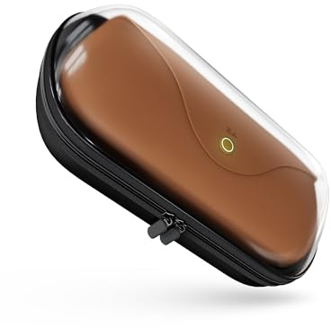 ProCase Custodia Rigida Trasparente per Occhiali Ray-Ban Meta Wayfarer/Skyler/Headliner Smart, Piccola Scatola Portatile da Viaggio per Occhiali da Sole Ray Ban, Supporto Porta Occhiali da Sole da