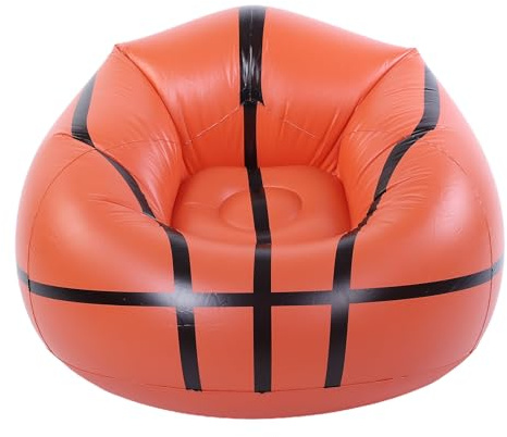 Asixxsix Fauteuil Poire Gonflable, Chaise Longue Gonflable, Pouf de Basket-Ball, canapé Paresseux Gonflable, canapé Gonflable pour Salon, Balcon, Jardin, Camping, Randonnée
