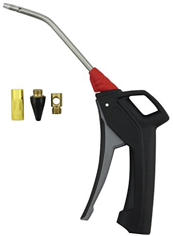 Milton S-194KIT KWIK-CHANGE PRO Series Pistol Grip Blow Gun Kit - 5 Safety Tip Nozzle and Universal Tip System - 235 Max PSI, (4-Piece)