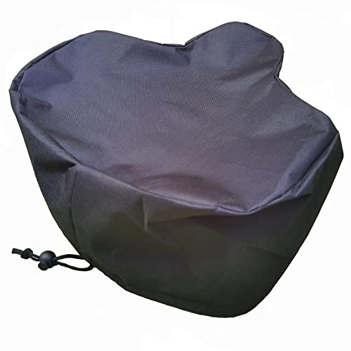 LU2000 Housse de Selle de vélo surdimensionnée Extra Large avec Protection UV et Cordon de Serrage, Housse de Coussin en Mousse à mémoire de Forme – 30,5 x 35,6 cm