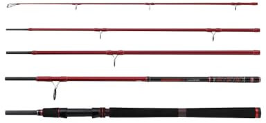 PENN Squadron III Travel SW Spin Spinnrute Angelruten Spinnruten Meeresangeln Reiserute Unisex schwarz 3,00m | 20-80g