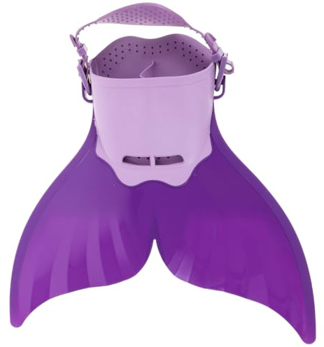 Kisangel Mermaid Swimming Fins for Kids Children Water Sports Training Flippers Improve Leg Strength Portable Dive Snorkeling Footwear 15.74X15.74X5.90In