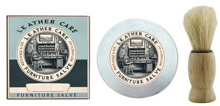 Generic Lederöl zur Lederpflege von Sattel- & Zaumzeug I Schützt & pflegt als Lederpflegemittel Sofa Ledercouch Autositze Möbel Schuhe I Premium Leder Conditioner Leder Öl Honey Leather Oil (113g)