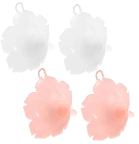 COLLBATH 4pièces Filtres Pour Cuisine Entonnoirs Pour De Accessoires Pour Maison Roses Blancs