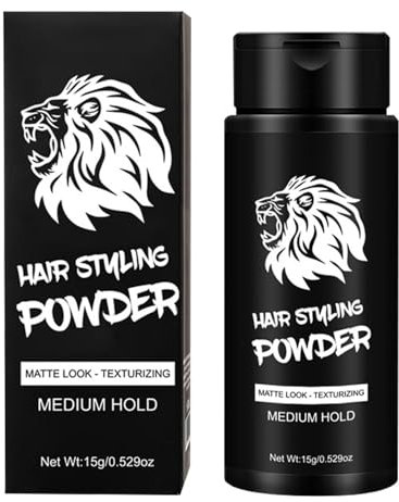 Polvere per capelli, polvere uomo | Opaca, texturizzante, sollevamento radice - 15 g