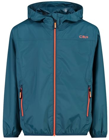 CMP Chaqueta De Lluvia Para Niños Con Capucha Fija Chaqueta De Lluvia Unisex - Niños y Niños