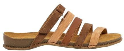 El Naturalista Panglao Ballerines plates pour femme, Marron Multi Wood, 42 EU