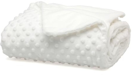 Kiokids Manta para Bebé Blanca