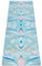 Yoga Design Lab Reise Yogamatte 1,5mm | Dünn, rutschfest, Faltbar, Leicht, Matte/Handtuch, Waschmaschinenfest | mit Tragegurt (Butterfly Glow, 1.5mm)