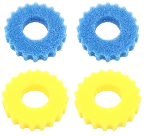 DeWangTradeDD Lot de 4 CPF/CPA-2500 Pond Mousse pour Filtre Bassin Exterieur Compatible SunSun Pond Filter Sponges High Efficiency Filter Sponge Easy to Replace Pond Filter Foam Filter Media