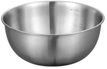 Ciotola di miscelazione facile da pulire bacini di cottura in acciaio inossidabile ciotola di nidificazione in metallo adatta per cucina cottura