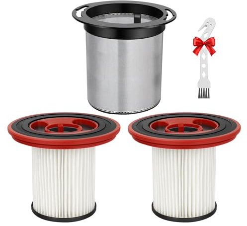 12040193 Ersatzfilter für Bosch Unlimited Serie 7 Akku-Staubsauger BKS711XXL BBS711W BBS712A BCS711GB BKS711MALL, waschbarer HEPA-Filter aus Edelstahl