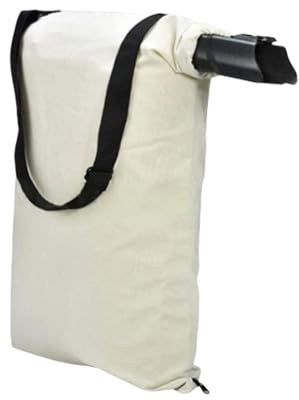 Sac de collecte de débris robuste de 5 L pour aspirateur souffleur adapté à plusieurs modèles robuste et réutilisable Sac collecteur industriel pour outil d'aménagement paysager
