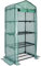 Gardebruk® Foliengewächshaus 158x49x69cm 4 Ablagen aufrollbare Tür Treibhaus Tomatenhaus Pflanzenhaus Anzuchthaus Balkon