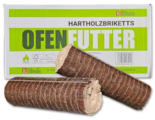 40kg Nestro Hartholzbriketts im 10kg Karton FSC Zertifiziert Gluthalter Kamin Ofen Brenn Holz Heiz Grill Smoker Kohle | Energie Kienbacher