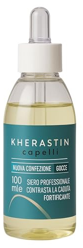 Kerastin Tropfen – Serum gegen Haarausfall mit Niacinamid, Panthenol und Arginin – natürliche Behandlung für kräftigeres und dichteres Haar – 100 ml AlohaLabs