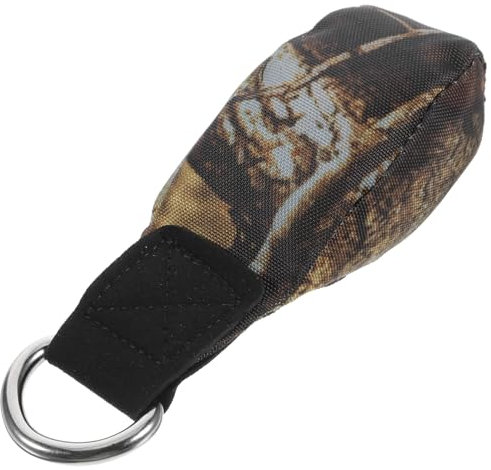 TOGEVAL Kletterseiltasche Aus Stahlkugel Für Täglichen Gebrauch Kompakte Wurftasche Mit Edelstahlring Für Outdoor-Klettern Und Baumarbeiten Tragbares Kletterzubehör Für Bergsteigen