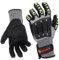 Foxmax - Guanti da Lavoro Uomo Antitaglio ANSI A5 - Resistenti, Antivibrazione, Antiscivolo per Meccanico, Edilizia, Officina (10 (Xl - XXL))