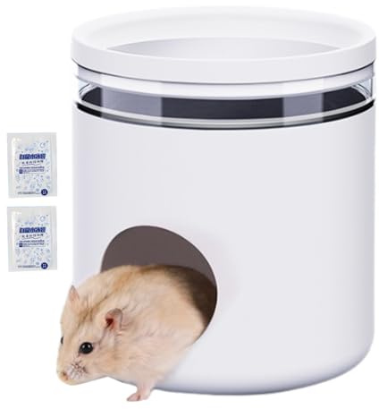criceto - casa criceto | Cage Refuge nascondono il | Hamster Cage Outs | Habitat creativo con 2 sacchetti di ghiaccio per nascondere il sonno nella Shelter House