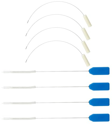Rxgiasup Infilatore ergonomico. Robusto aiuto per cucire in plastica per la preparazione rapida dell'ago. Infila per cucire con ampia portata