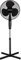 Schallen 16 Electric Oscillating Floor Standing Tall Pedestal Air Cooling Fan (Black)