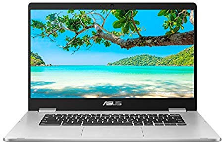 ASUS Chromebook con pantalla táctil Full HD C523NA de 15.6 pulgadas (plateado, procesador Intel N4200, 4 GB de RAM, 64 GB eMMC, Chrome OS, pantalla táctil)