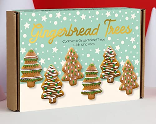 T.T.K gingerbread Christmas Tree Decorating Kit With Icing Pens - Family Activity 158G