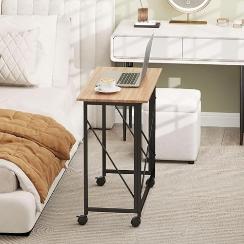 FurnitureR Table à Dessin Pliable en Bois et métal, Style Moderne, Design Peu encombrant, Utilisation Flexible, idéale pour Les Petits espaces