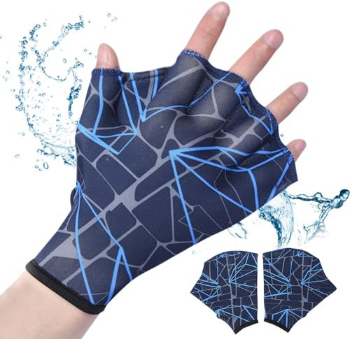 Schwimmhandschuhe, Schwimmhandflossen für Männer, Frauen, Erwachsene, Kinder, Aquatic-Fitness-Training, Wassertrainingszubehör