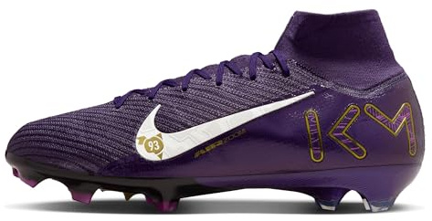 NIKE Scarpe da Calcio ZM Superfly 10 Elite Km FgSoccer Uomo, Grand Purple Avorio Pallido, 41 EU