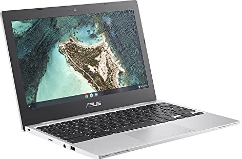 ASUS Chromebook CX1100 11.6 Laptop (Intel Celeron Processor, 4GB RAM, 64GB eMMC, Chrome OS), Silver