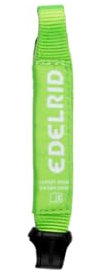 Edelrid Unisex – Erwachsene Nylon Express Sling 15/22mm II Expressschlinge, neon Green (499), 15cm