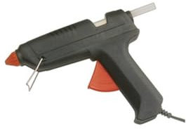 Pistola aplicadora de pegamento 60W, ideal para manualidades, reparaciones y trabajos de bricolaje.