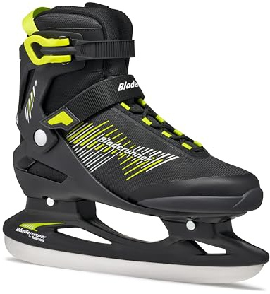 Bladerunner Igniter Ice Allround-Schlittschuh für Freizeitläufer, Herren, Schwarz/Limette, 41