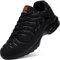DYKHMILY Safety Trainers Steel Toe Cap Mens Comfortable Work Trainers Lightweight Safety Shoes Construction Work Footwear Puncture Proof (Black,7.5UK/41.5EU)
