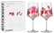 RITZENHOFF 3461006 Aperitif-Glas Sprizz 2er-Set 500 ml - Serie Sommersonett Nr. 11 + 12 - mit Asia-Motiv Rot - Made in Germany