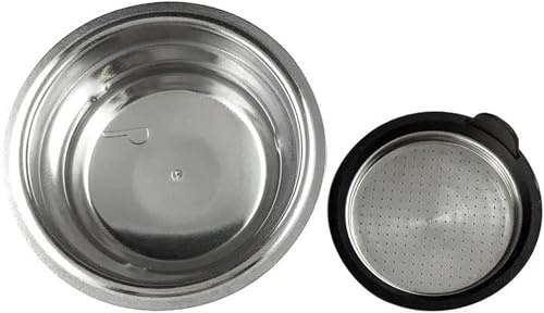 Easy Clean Filter - 5513281001 7313285839 Filter für 2 Tassen DLSC401 kompatibel mit DeLonghi Dedica Kaffeemaschine EC685 EC850