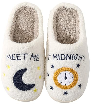 Women's Memory Foam Slippers Comfy Winter Slippers Ladies Moccasin Bootie Fluffy Non-Slip Indoor Outdoor House Slipper