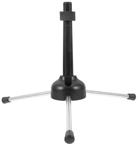 CATIEBYE Portable Foldable Clarinet Stand Holder with ABS Material, Suitable for Different Types of Clarinets and Flutes, Lightweight Tripod Base for Beginners and Professionals