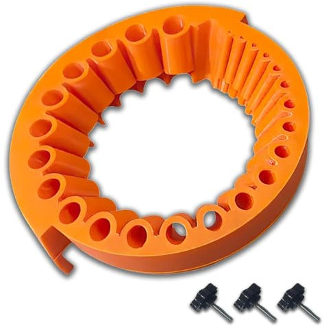 Jiavlyx Drill Sharpener Set, Efficient Sharpener Tools, Handheld Drill Bit Sharpener, Old Drill Bit Grinder, Multipurpose Bit Sharpening Machine,Affilatrice per Punte da trapano per tutte le punte