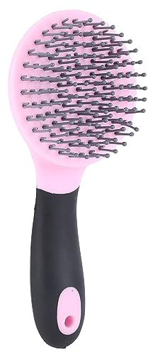 Grooming Brush for Horse, Plastic Horse Hair Comb with Rounded Massaging Beads, Multipurpose for Cats Dogs and Long Haired Pets | Plastic Hair Comb, Rounded Massaging Beads, Multipurpose