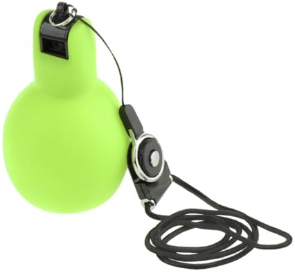 SZLIFE Fischietto da Polso a Pressione, Portatile, con Suono Forte, con Cordino, per Allenatori di Escursionismo, arbitri di Basket, casa, Verde