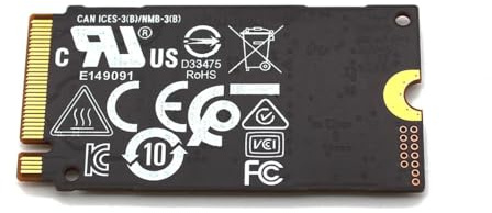 SIMPLETEK - SSD Disco Interno Stato Solido 256 GB 2242 M.2 NVME PCI-E 3.0 x4 MZALQ256HAJD-000L2 PM991 per PC Computer Desktop Laptop