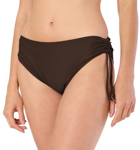 Merry Style Slip Caleçon Culotte Bas Maillot de Bain Vêtement été Femme MSVR2 (Marron (8157), FR 40 = DE 38)
