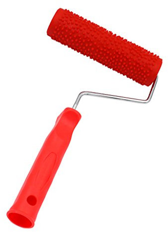 Fenteer Rodillos De Pintura Texturizados Grabados En Relieve De 7 Pulgadas Para El Adorno De La Pared De Diy - # 11